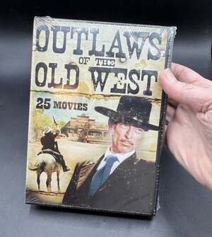 Outlaw Of The Old West 25 Movies DVD Westerns BRAND NEW SEALED!!